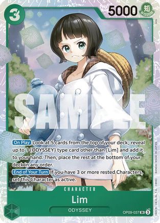 Lim (037) (OP09-037) - [Emperors in the New World] Foil