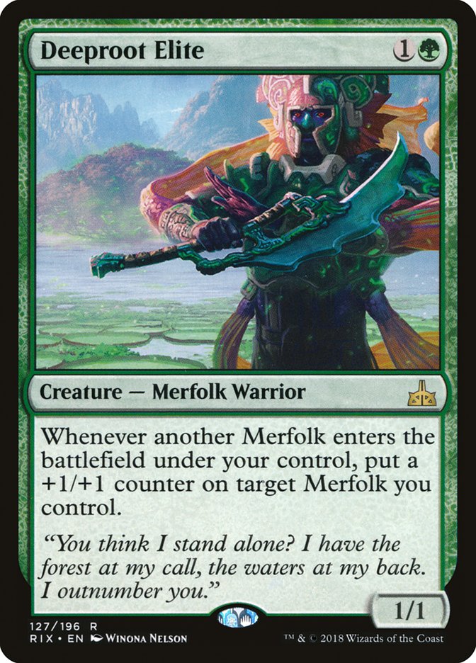 Deeproot Elite [Rivals of Ixalan] Foil