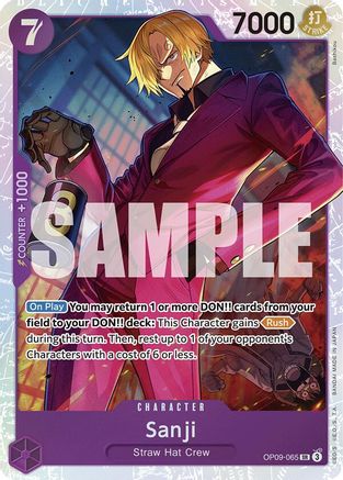 Sanji (065) (OP09-065) - [Emperors in the New World] Foil