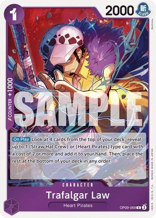 Trafalgar Law (069) (OP09-069) - [Emperors in the New World] Foil