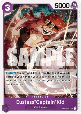 Eustass"Captain"Kid (OP09-075) - [Emperors in the New World]