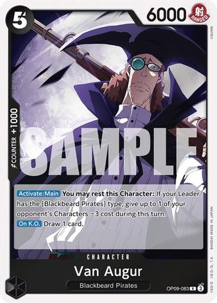 Van Augur (OP09-083) - [Emperors in the New World] Foil