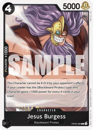 Jesus Burgess (OP09-086) - [Emperors in the New World] Foil