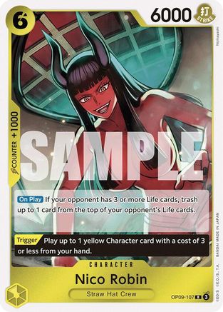 Nico Robin (107) (OP09-107) - [Emperors in the New World] Foil