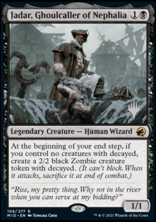 Jadar, Ghoulcaller of Nephalia (Promo Pack) [Innistrad: Midnight Hunt Promos] Foil