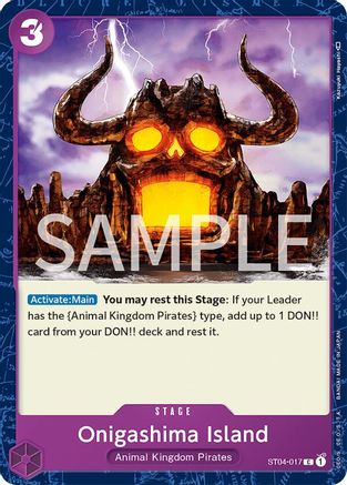 Onigashima Island (ST04-017) - [Revision Pack Cards]