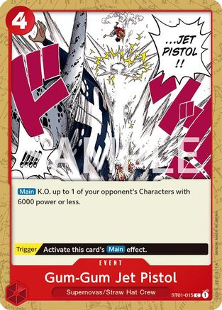 Gum-Gum Jet Pistol (ST01-015) - [Revision Pack Cards]