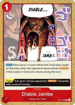 Diable Jambe (ST01-016) - [Revision Pack Cards]