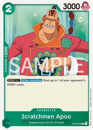 Scratchmen Apoo (ST02-008) - [Revision Pack Cards]