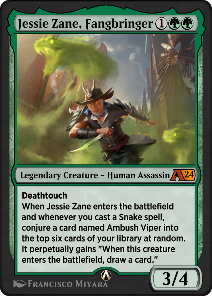 Jessie Zane, Fangbringer  [Alchemy: Outlaws of Thunder Junction]