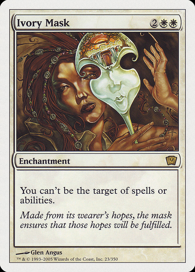 Ivory Mask [Ninth Edition] Foil