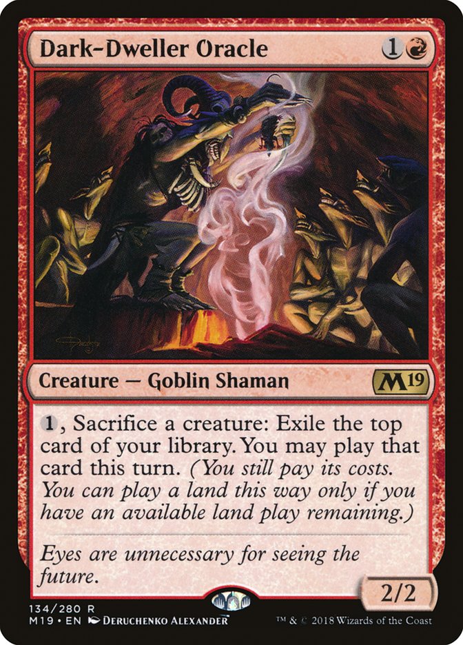 Dark-Dweller Oracle [Core Set 2019] Foil