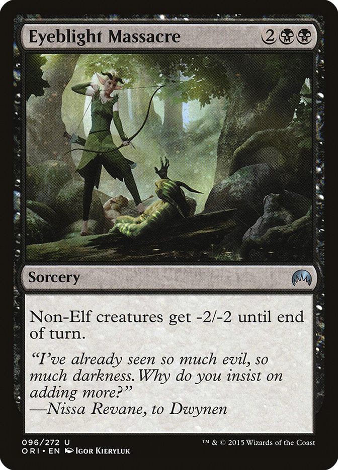 Eyeblight Massacre [Magic Origins] Foil