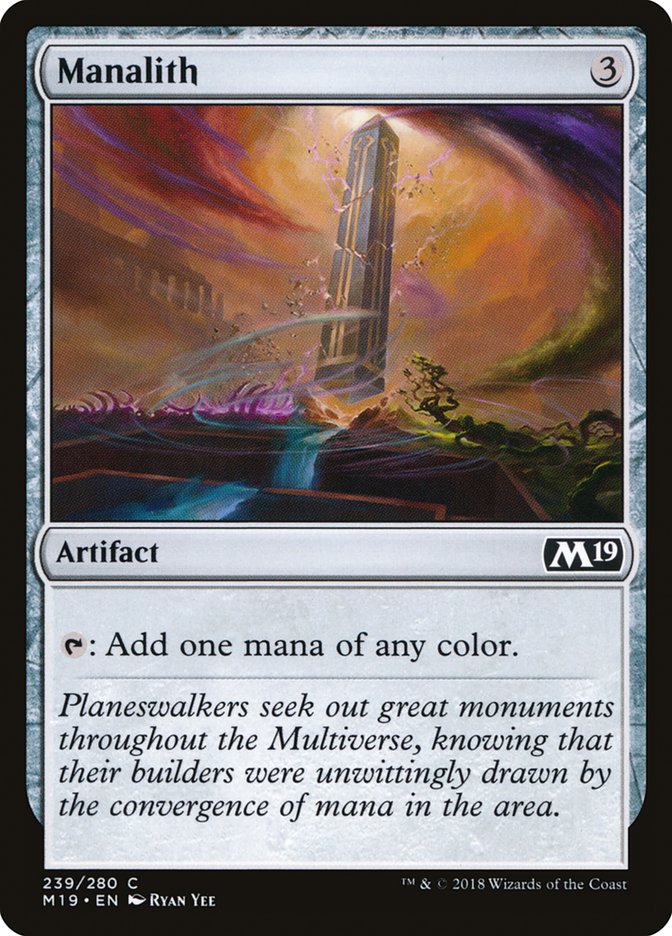 Manalith [Core Set 2019] Foil