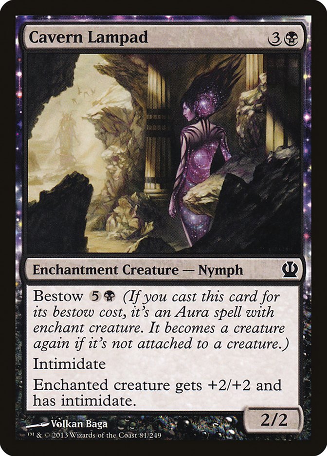 Cavern Lampad [Theros] Foil