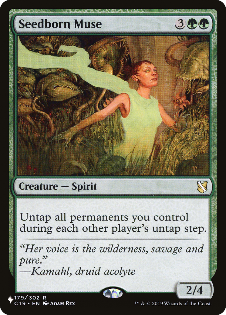 Seedborn Muse  [The List Reprints]