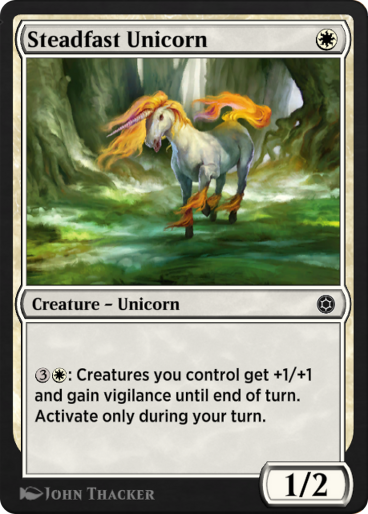 Steadfast Unicorn  [Alchemy Horizons: Baldur's Gate]