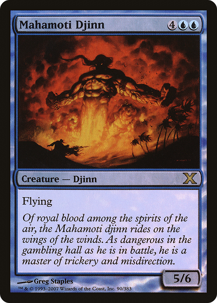 Mahamoti Djinn  [Tenth Edition] Foil