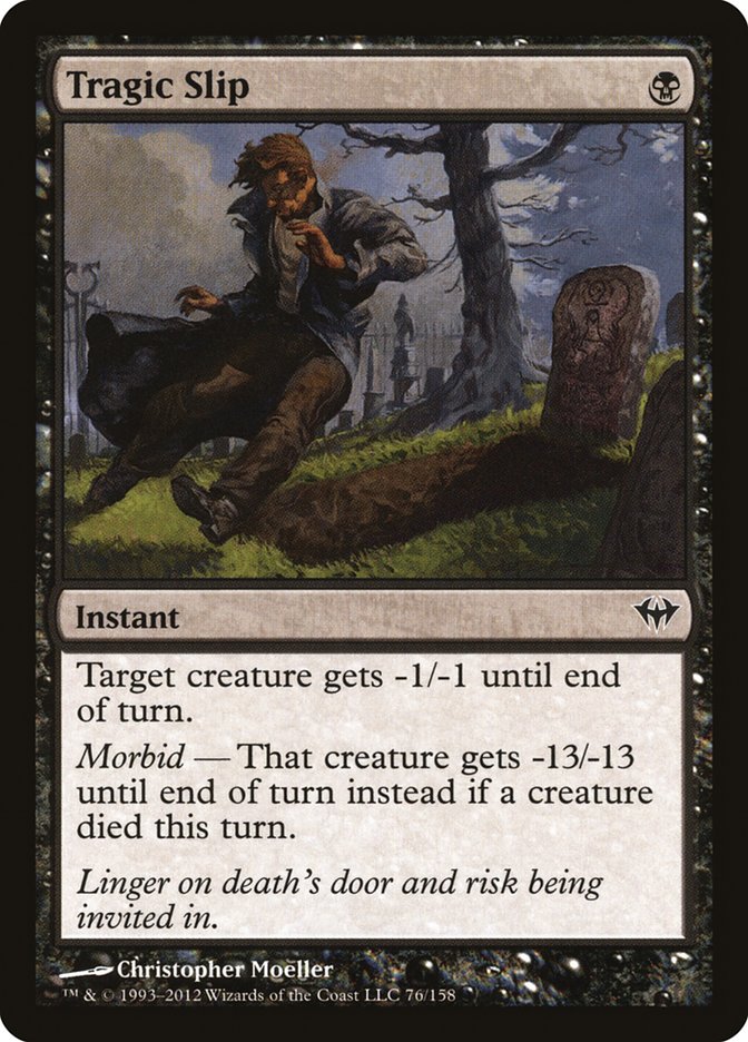 Tragic Slip [Dark Ascension] Foil