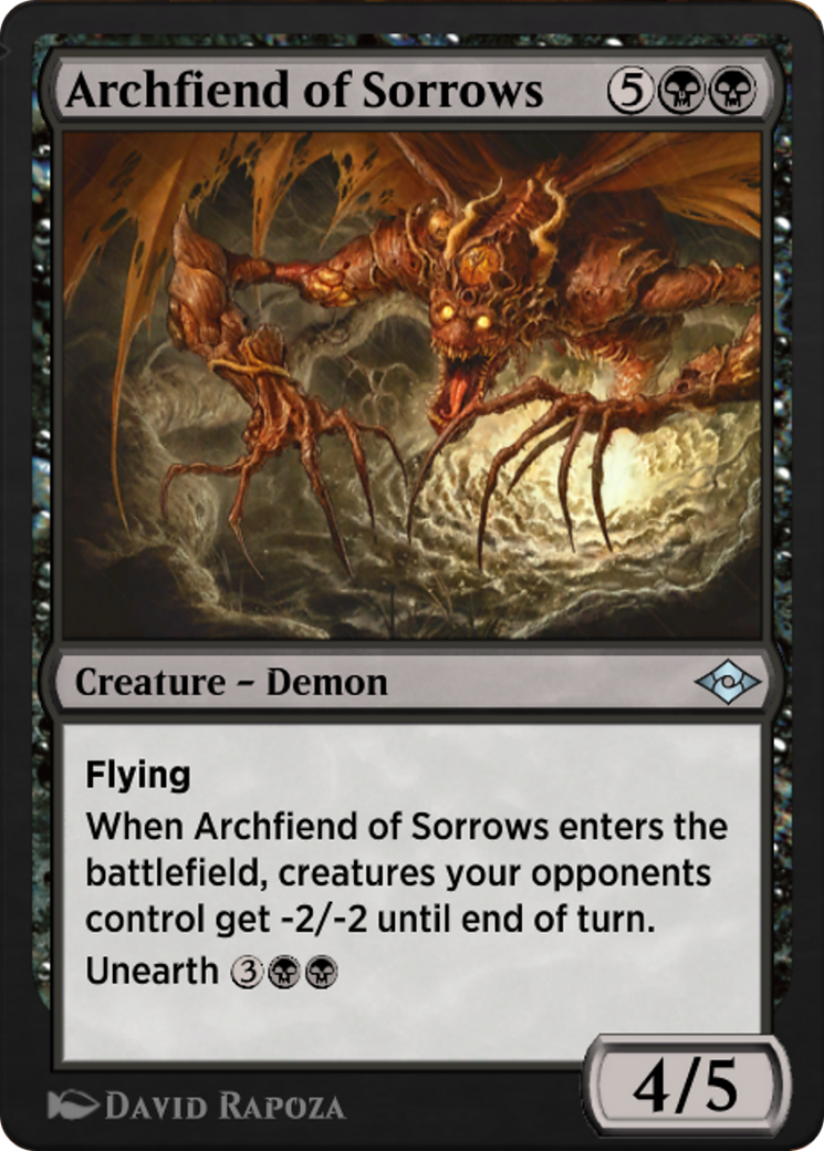 Archfiend of Sorrows  [Jumpstart: Historic Horizons]