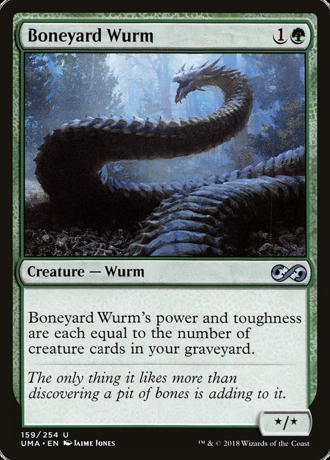 Boneyard Wurm [Ultimate Masters] Foil