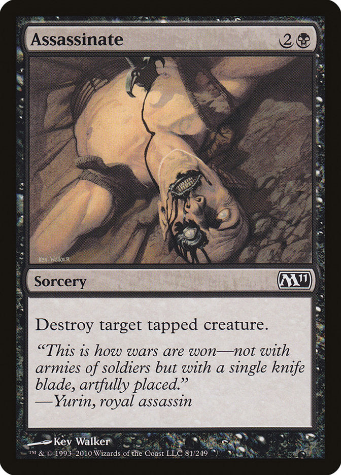 Assassinate [Magic 2011] Foil