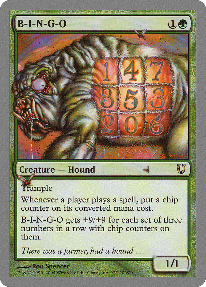 B-I-N-G-O [Unhinged] Foil