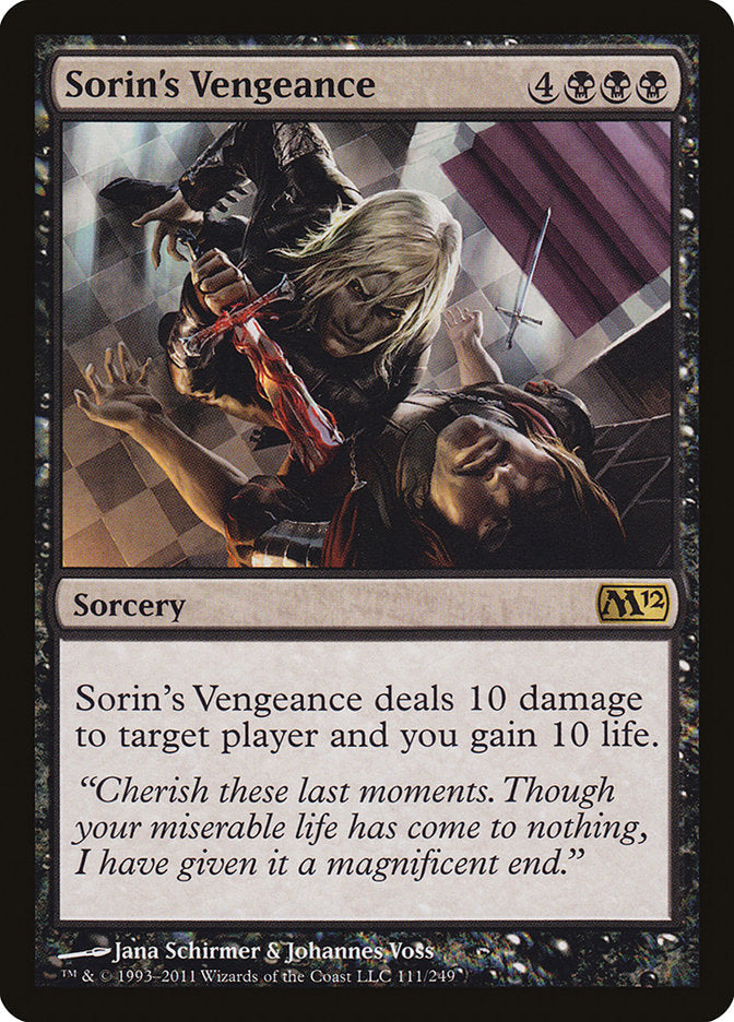 Sorin's Vengeance [Magic 2012] Foil