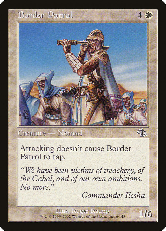 Border Patrol [Judgment] Foil