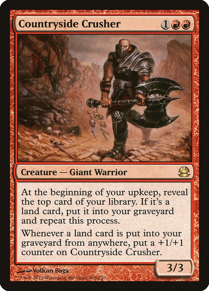Countryside Crusher [Modern Masters] Foil