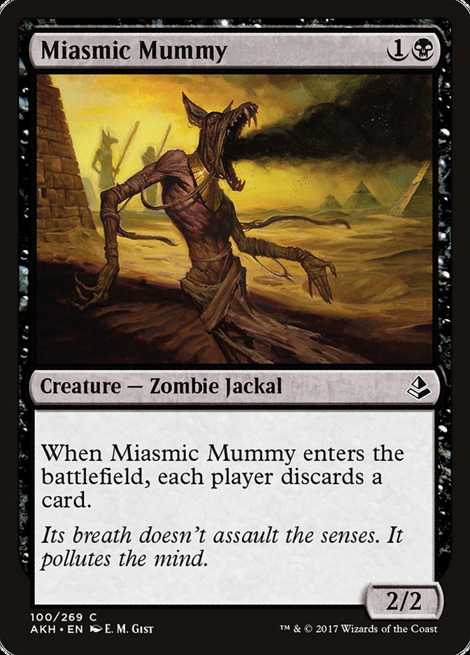 Miasmic Mummy [Amonkhet] Foil