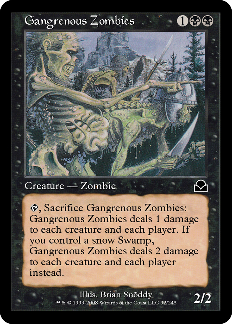 Gangrenous Zombies  [Masters Edition II] Foil
