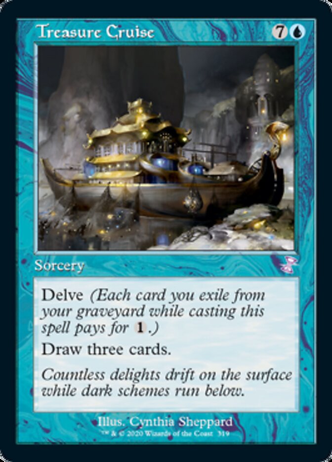 Treasure Cruise (Timeshifted) [Time Spiral Remastered] Foil