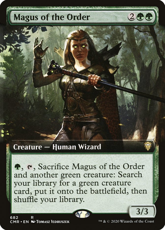 Magus of the Order (Extended Art) [Commander Legends] Foil