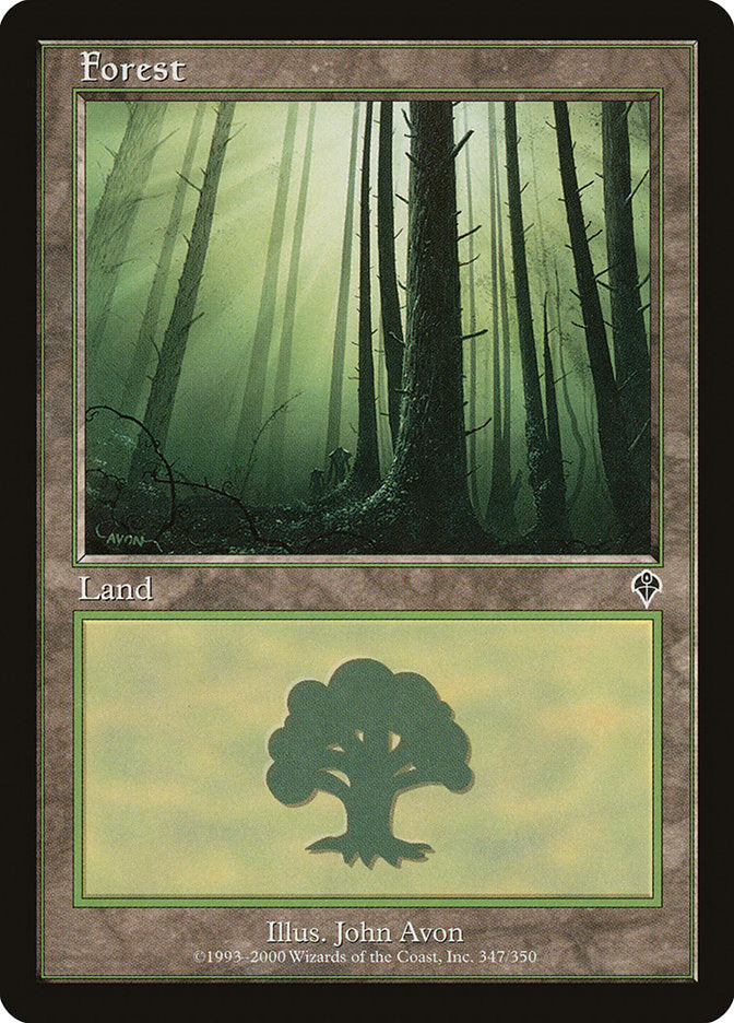 Forest (347) [Invasion] Foil
