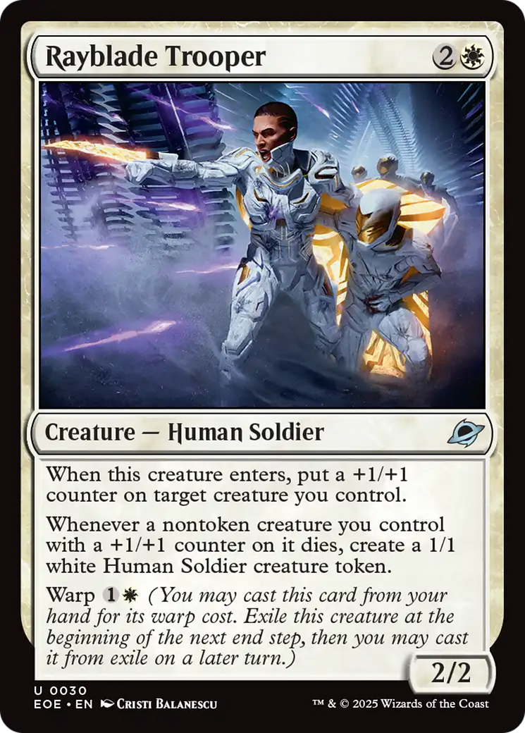 Rayblade Trooper [Edge of Eternities] Foil