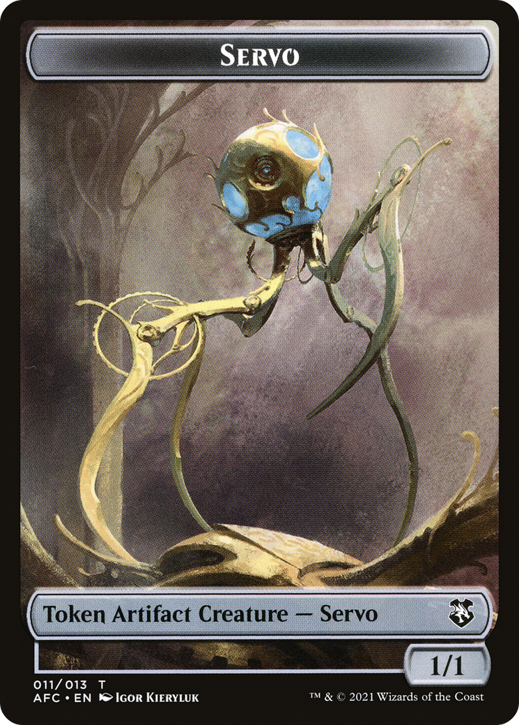Servo  [Forgotten Realms Commander Tokens]