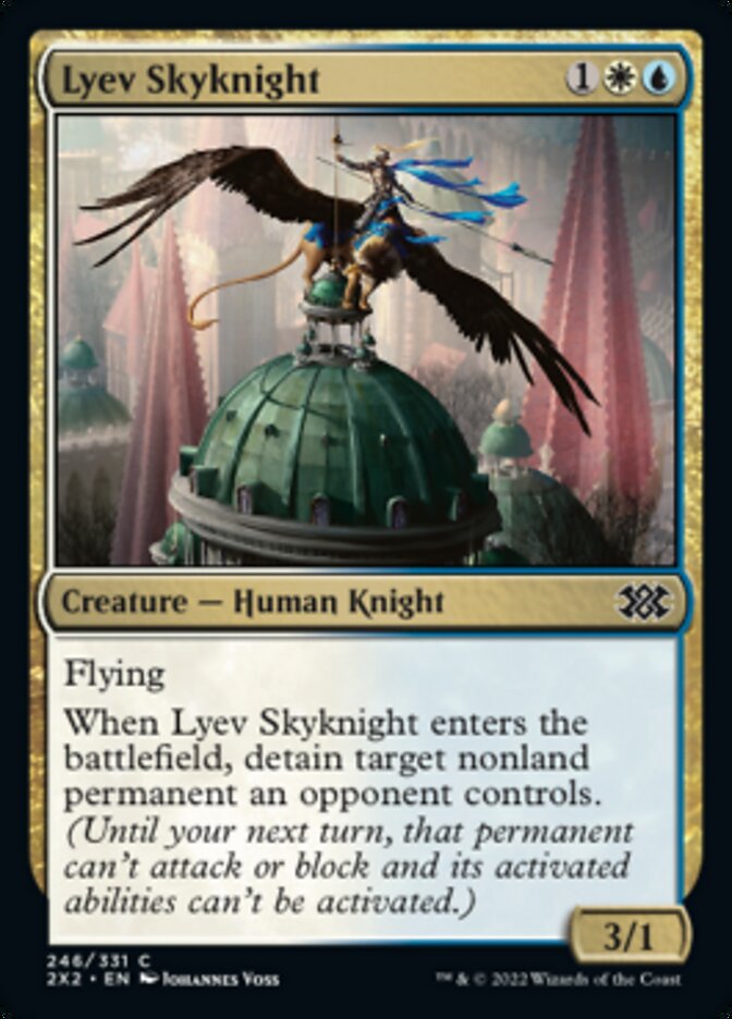 Lyev Skyknight [Double Masters 2022] Foil