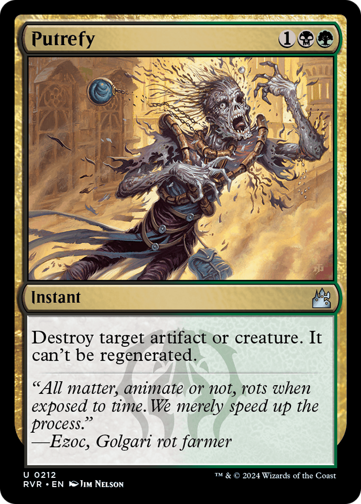 Putrefy [Ravnica Remastered] Foil