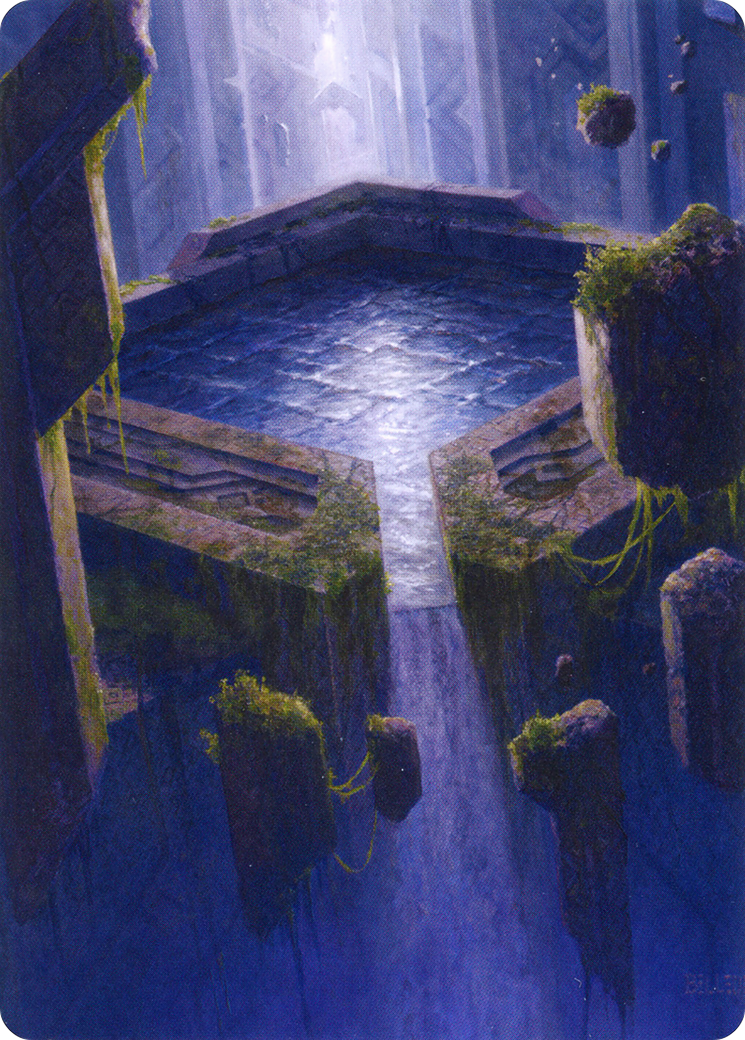 Morphic Pool // Morphic Pool  [Zendikar Rising Art Series] (Borderless) Foil