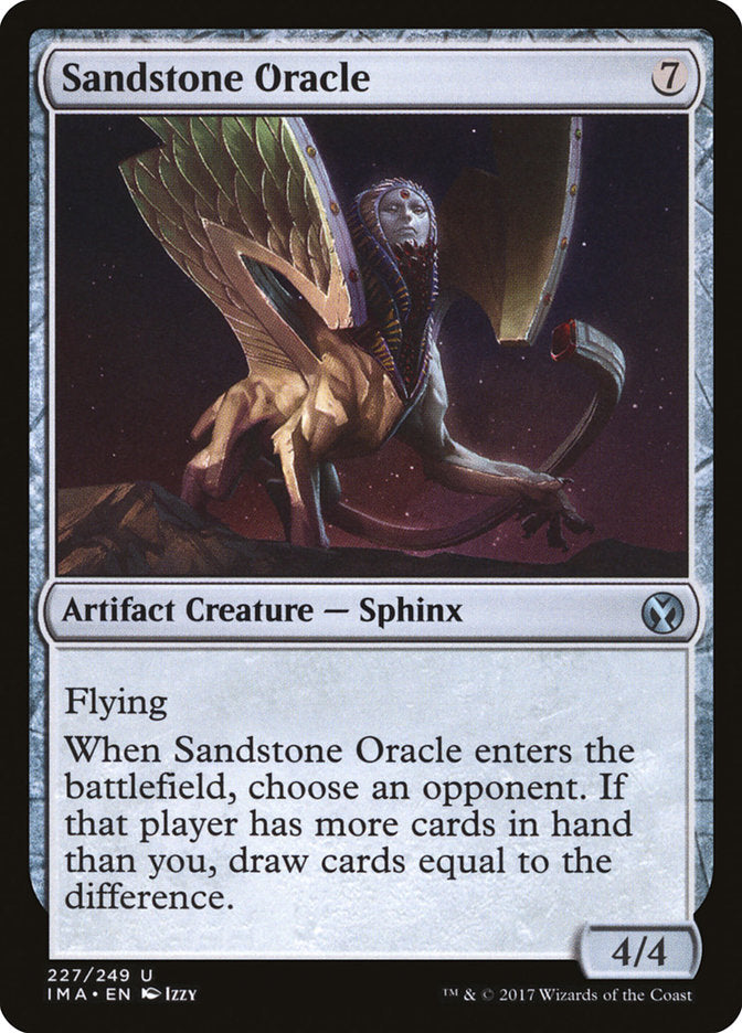 Sandstone Oracle [Iconic Masters] Foil