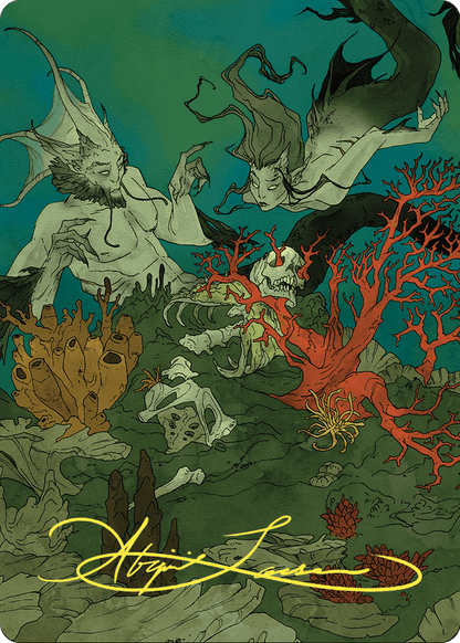 Curiosity // Curiosity  [Wilds of Eldraine Art Series] (Borderless) Foil