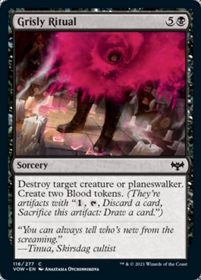 Grisly Ritual [Innistrad: Crimson Vow] Foil