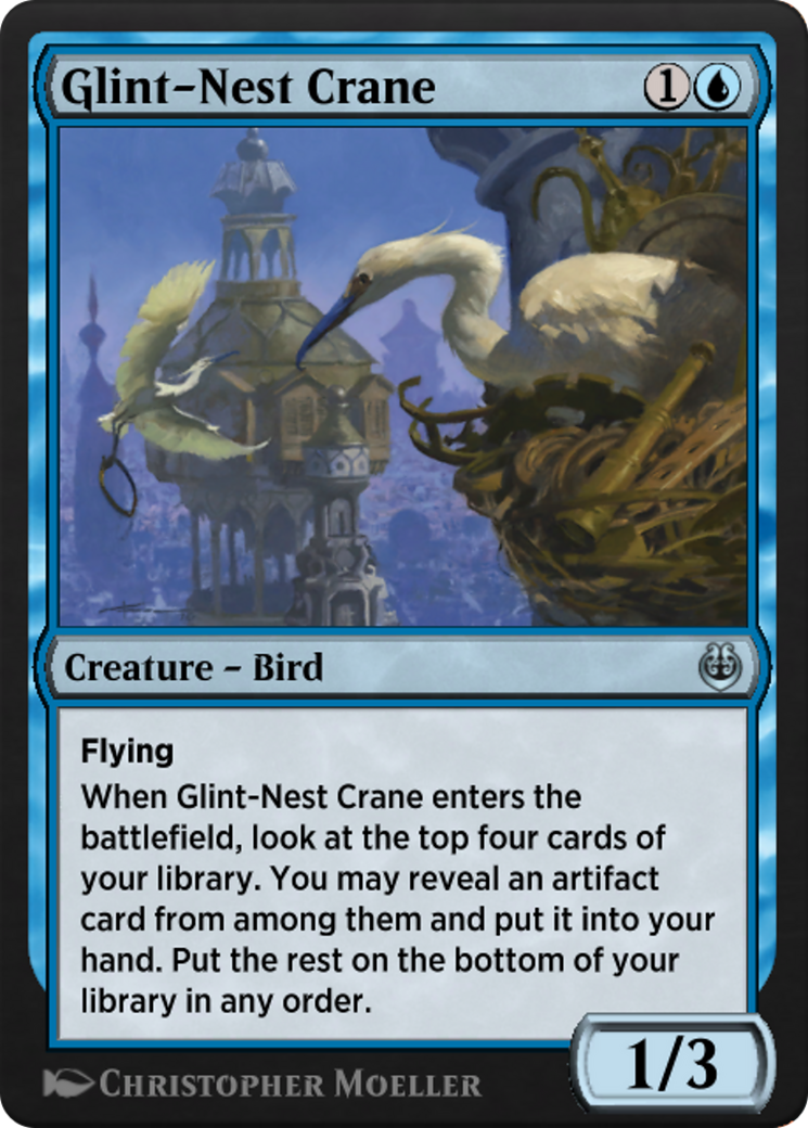 Glint-Nest Crane  [Kaladesh Remastered]