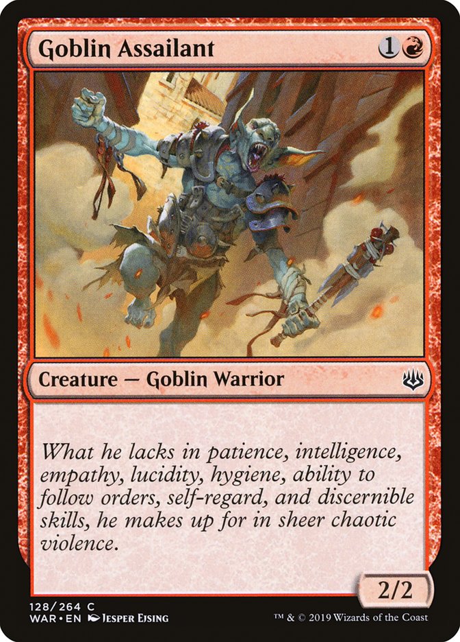Goblin Assailant [War of the Spark] Foil