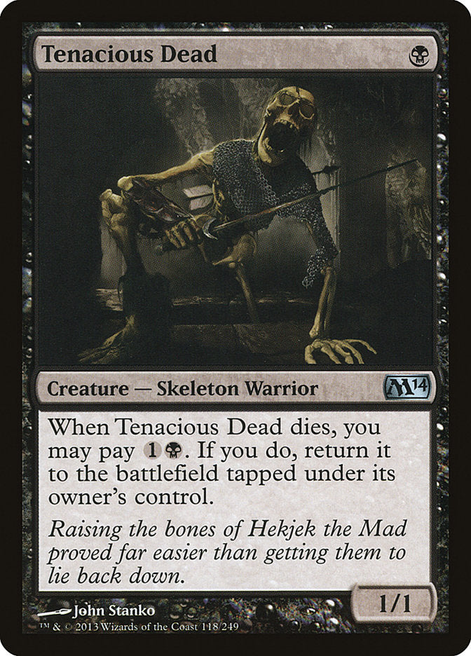 Tenacious Dead [Magic 2014] Foil