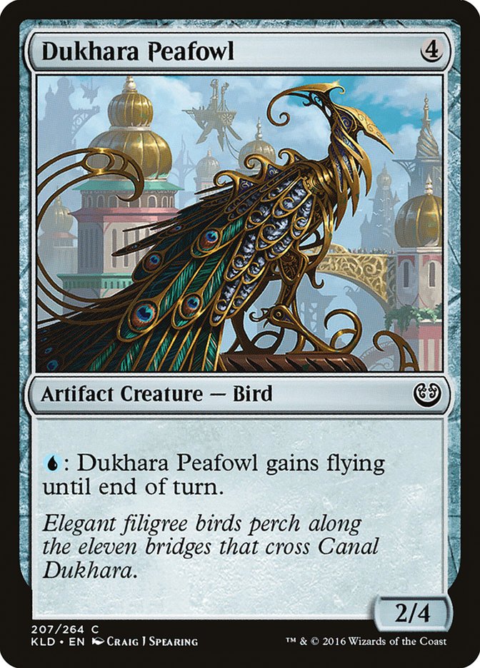 Dukhara Peafowl [Kaladesh] Foil