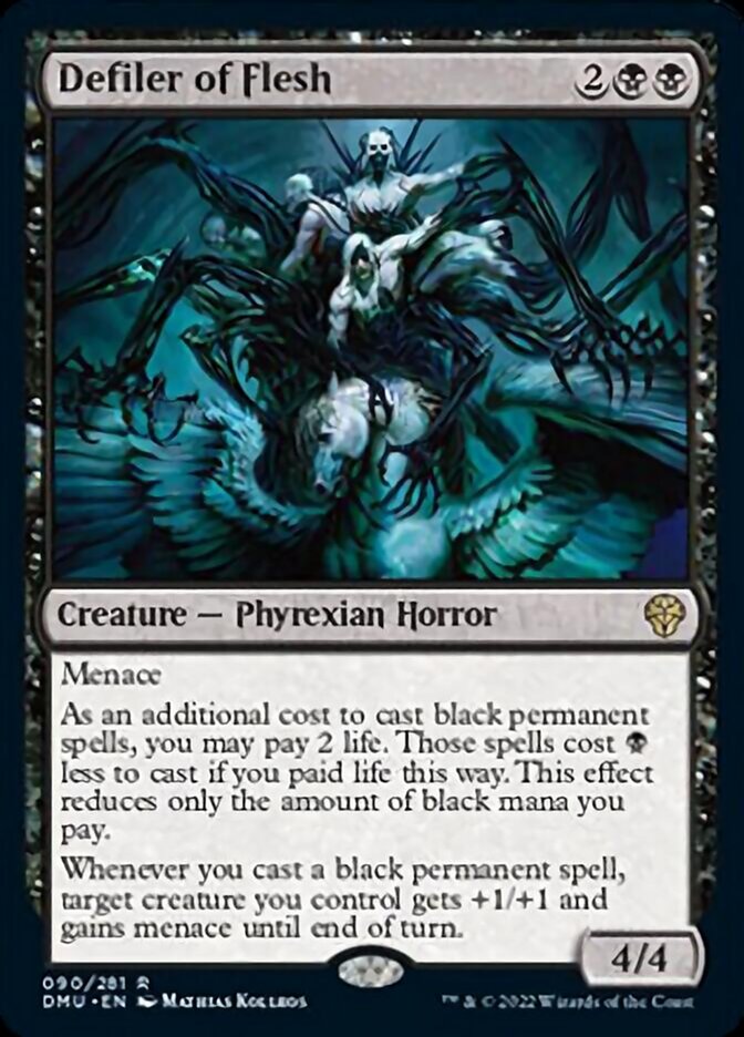 Defiler of Flesh [Dominaria United] Foil