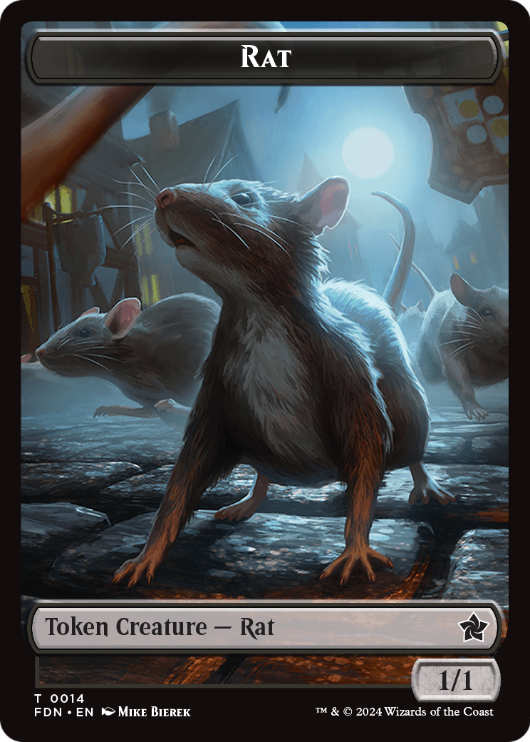 Rat  [Foundations Tokens] Foil