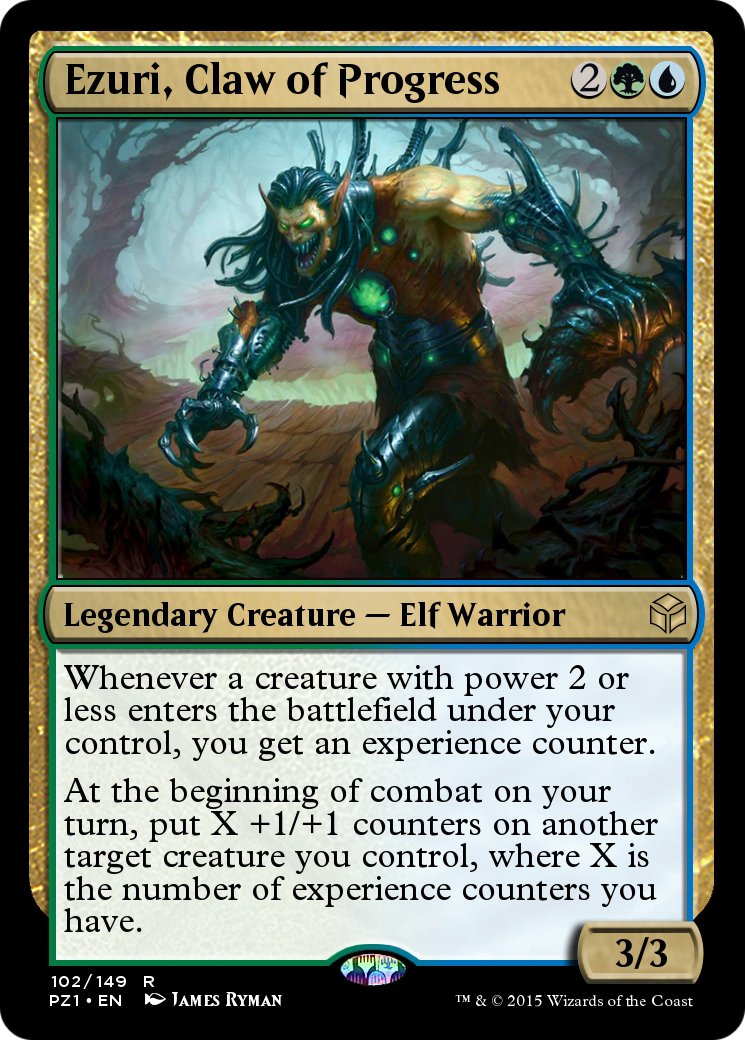 Ezuri, Claw of Progress  [Legendary Cube Prize Pack]